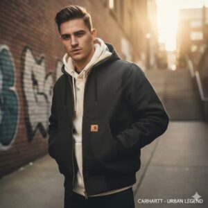 Carhatt Canvas Jacket Hoodie